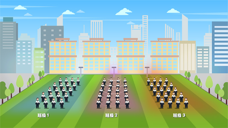 安靜操場系統定向發聲，不擾民