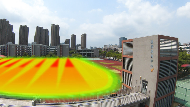 清聽聲學靜音操場系統，定向發聲不擾民