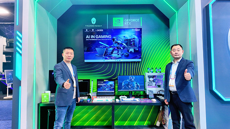 清聽聲學(xué)攜手雷神科技聯(lián)合發(fā)布全球首款黑武士聚音屏電競顯示器及全新電競筆記本