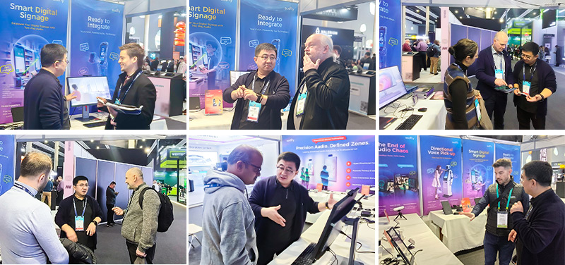 ISE 2026展會，清聽聲學展位現場的精彩瞬間！