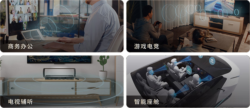 清聽聲學(xué)聚音屏技術(shù)應(yīng)用場景