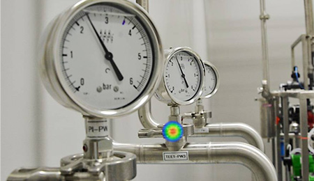 氣體泄漏檢測(cè)聲像儀,多場(chǎng)景漏氣位置定位儀,工業(yè)氣體泄露檢測(cè)聲學(xué)成像儀